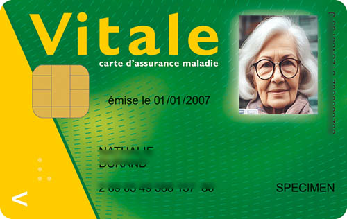 carte vitale mise à jour par la pharmacie Moisant-Hays